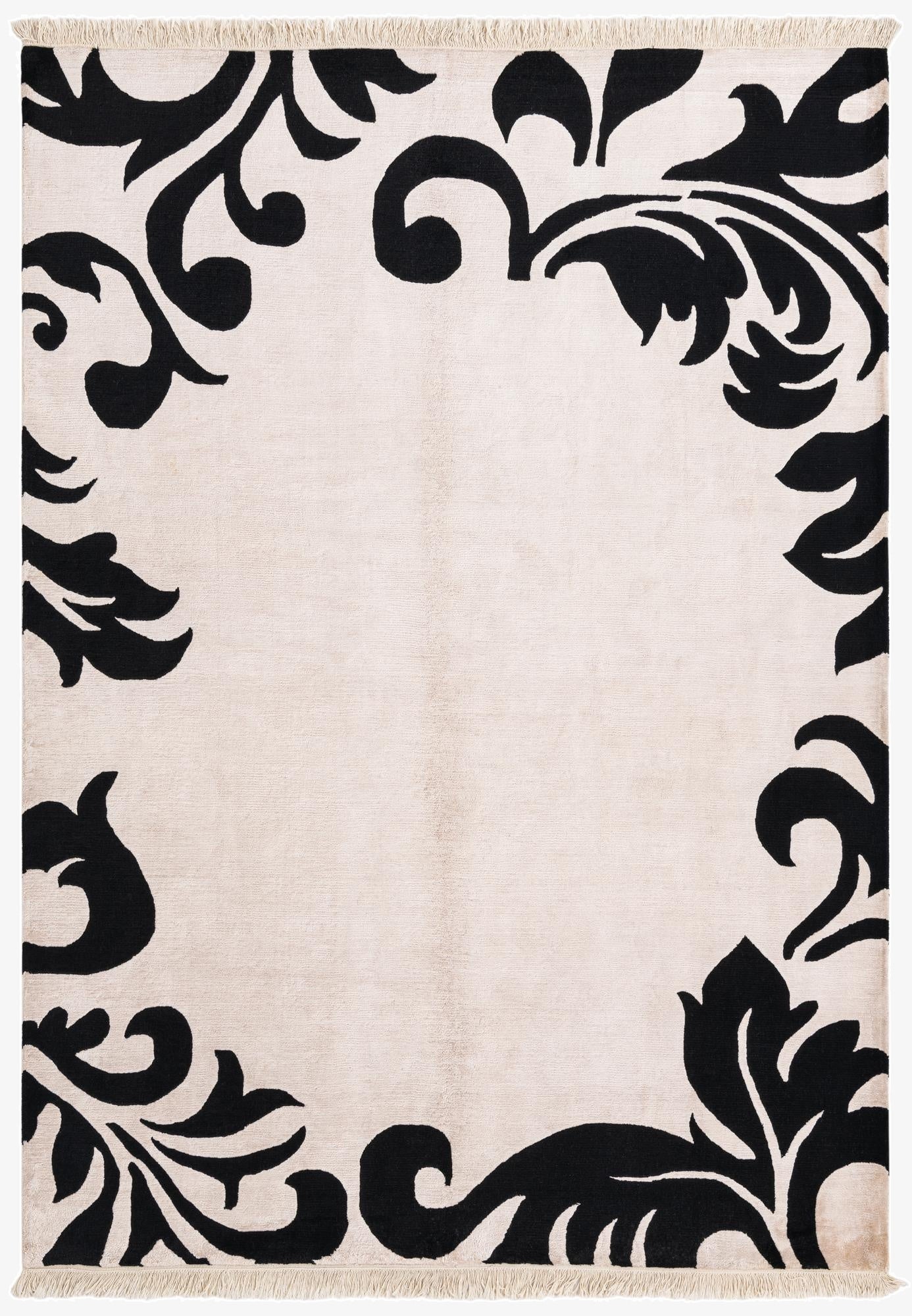 5' 7 x 7' 10  Hand Knotted Darya Wool Rug