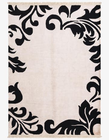 5' 7 x 7' 10 Hand Knotted Darya Wool Rug