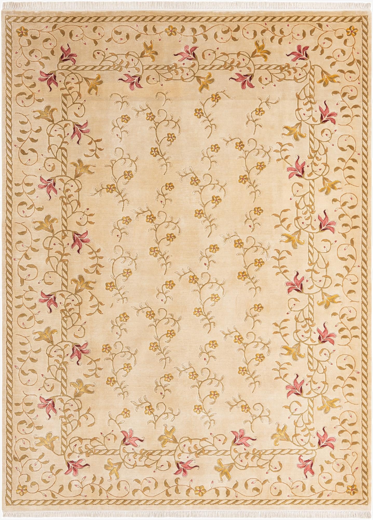 7' 5 x 10'  Hand Knotted Darya Rug