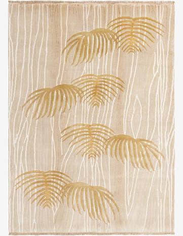 5' 7 x 7' 10 Hand Knotted Darya Wool Rug