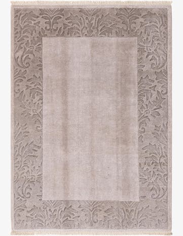 5' 7 x 7' 10 Hand Knotted Darya Wool Rug