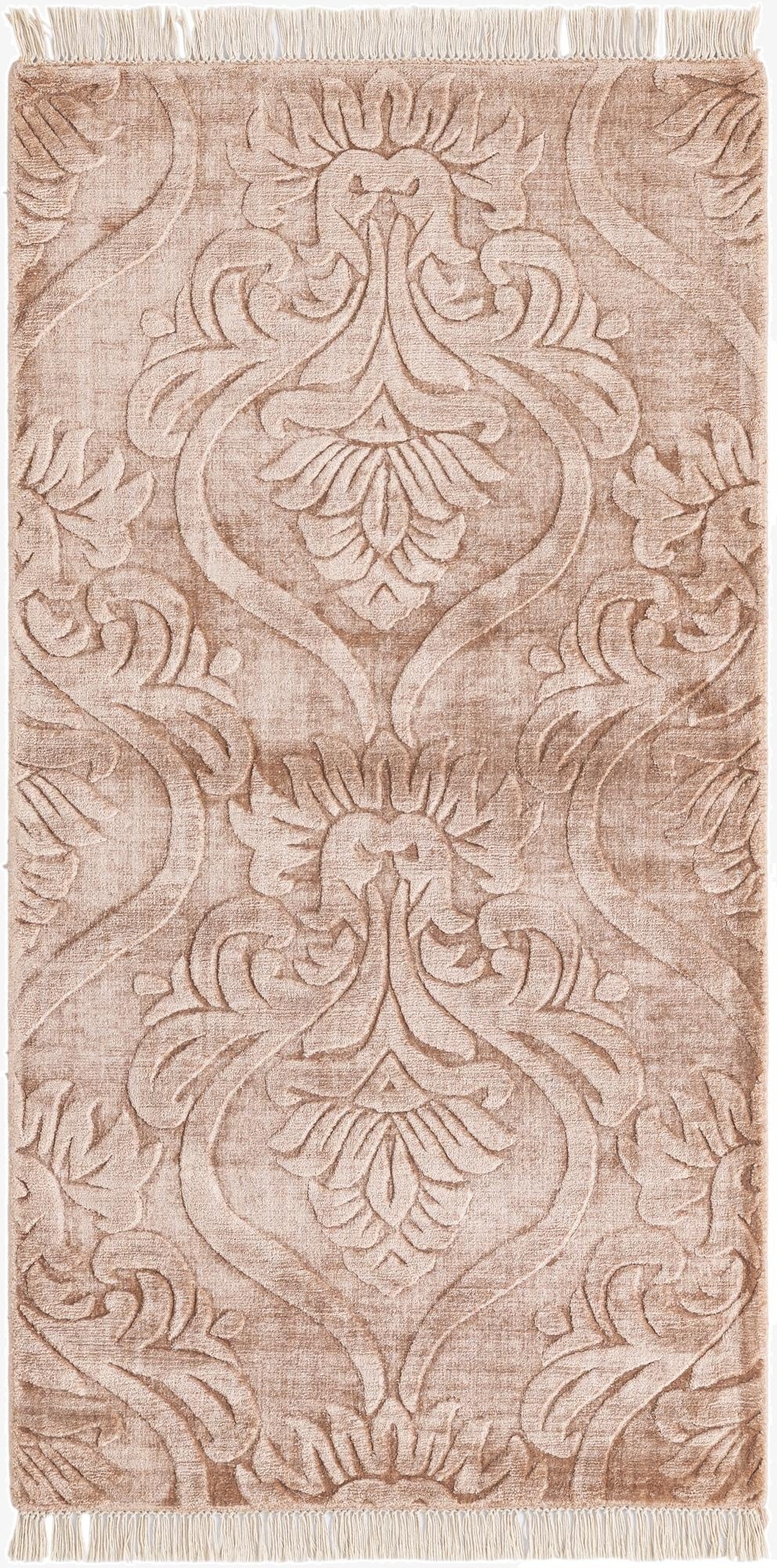 2' 7 x 4' 11  Hand Knotted Darya Wool Rug