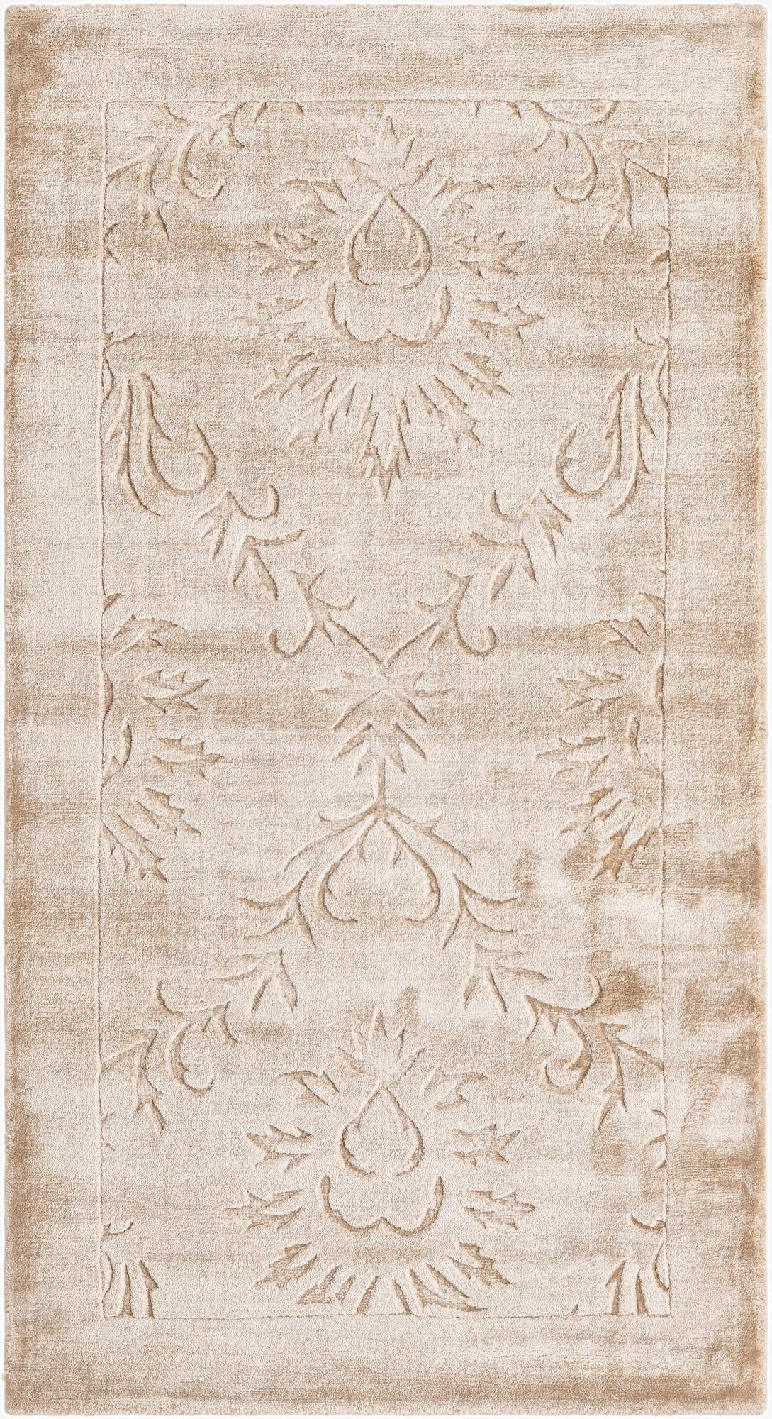2' 7 x 4' 10  Hand Knotted Darya Wool Rug
