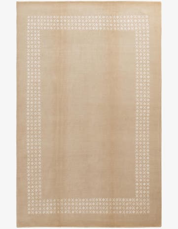 6' 5 x 9' 11 Hand Knotted Darya Wool Rug