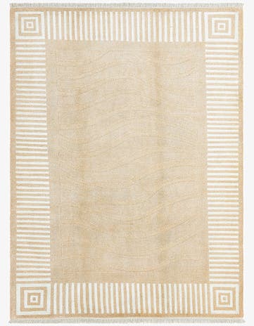 5' 8 x 7' 10 Hand Knotted Darya Wool Rug