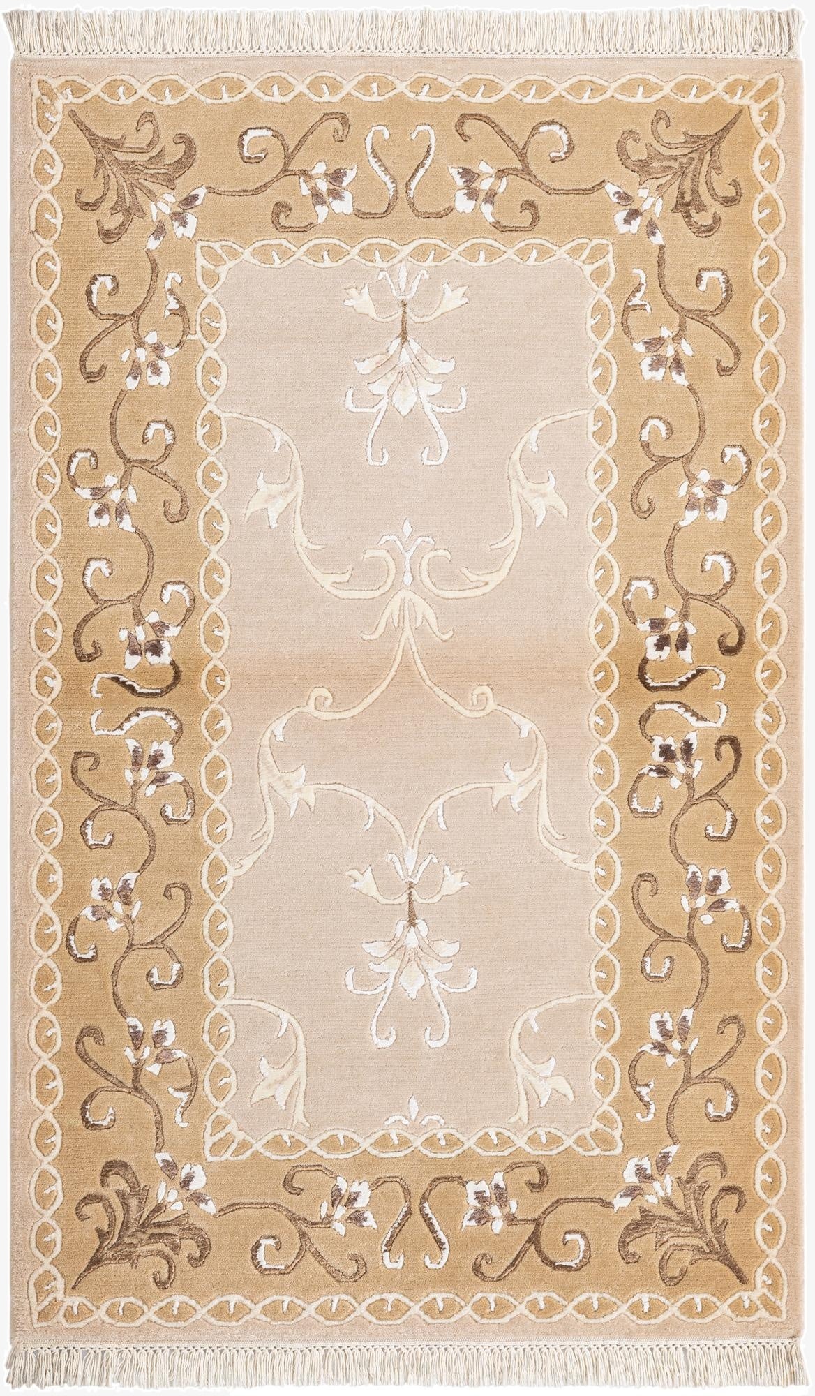 3' 1 x 4' 11  Hand Knotted Darya Rug