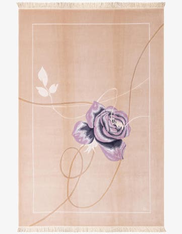 6' 8 x 9' 11 Hand Knotted Darya Wool Rug