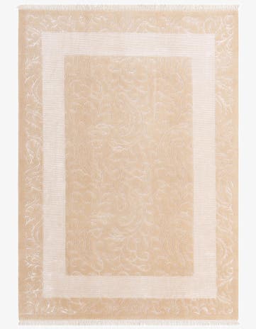 6' 7 x 9' 6 Hand Knotted Darya Wool Rug