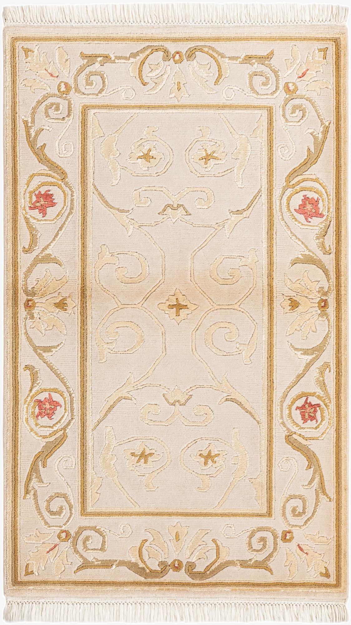 2' 9 x 4' 7  Hand Knotted Darya Rug