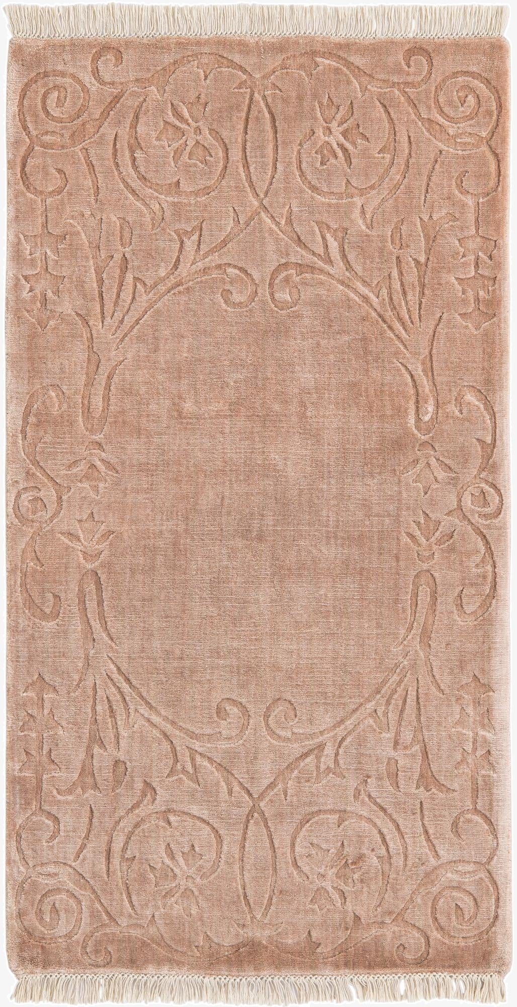 2' 7 x 4' 11  Hand Knotted Darya Wool Rug