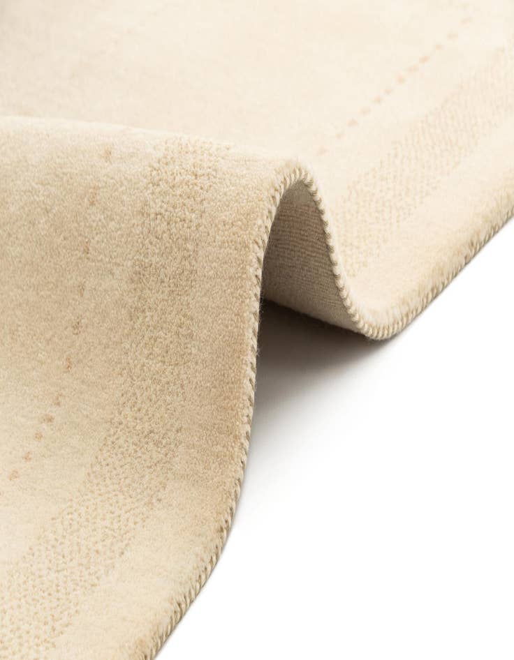 Detail image of 2' 4 x 4' 4  Hand Knotted Gabbeh Oriental Wool Rug