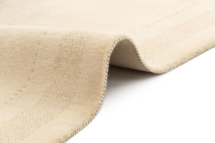 Detail image of 2' 4 x 4' 4 Hand Knotted Gabbeh Oriental Wool Rug