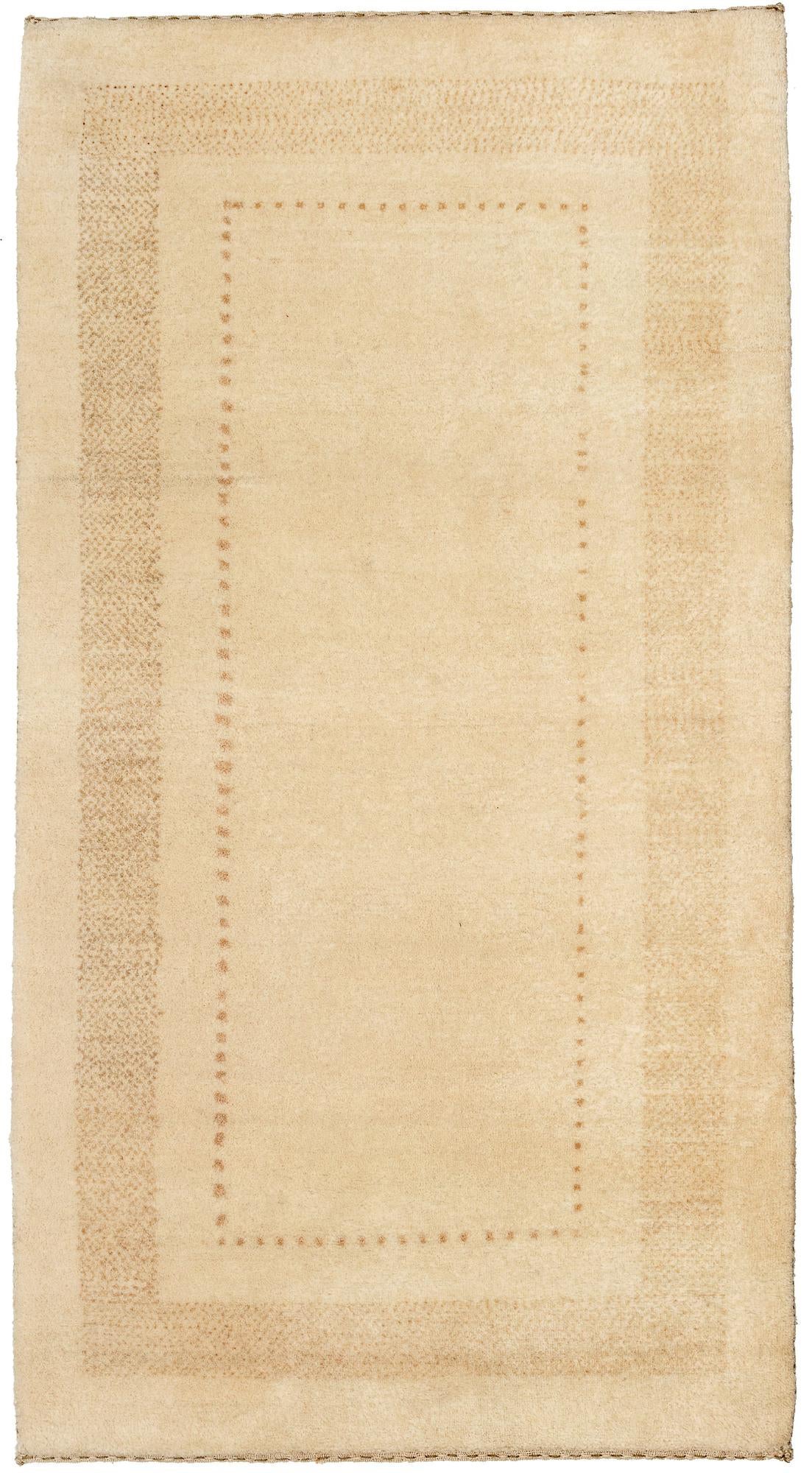 2' 4 x 4' 4 Hand Knotted Gabbeh Oriental Wool Rug