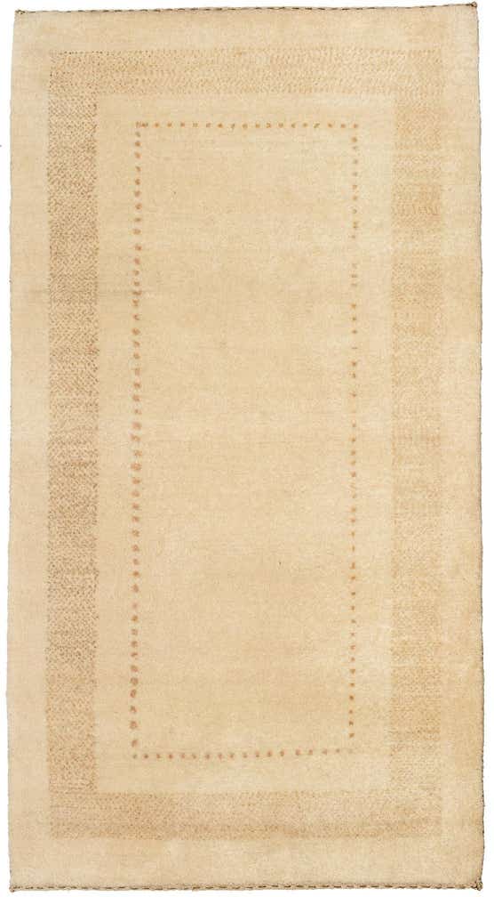 2' 4 x 4' 4 Hand Knotted Gabbeh Oriental Wool Rug