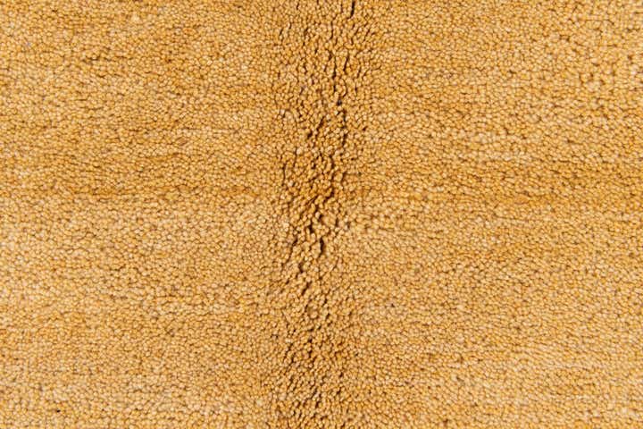 5' 5 x 8' Hand Knotted Gabbeh Wool Rug