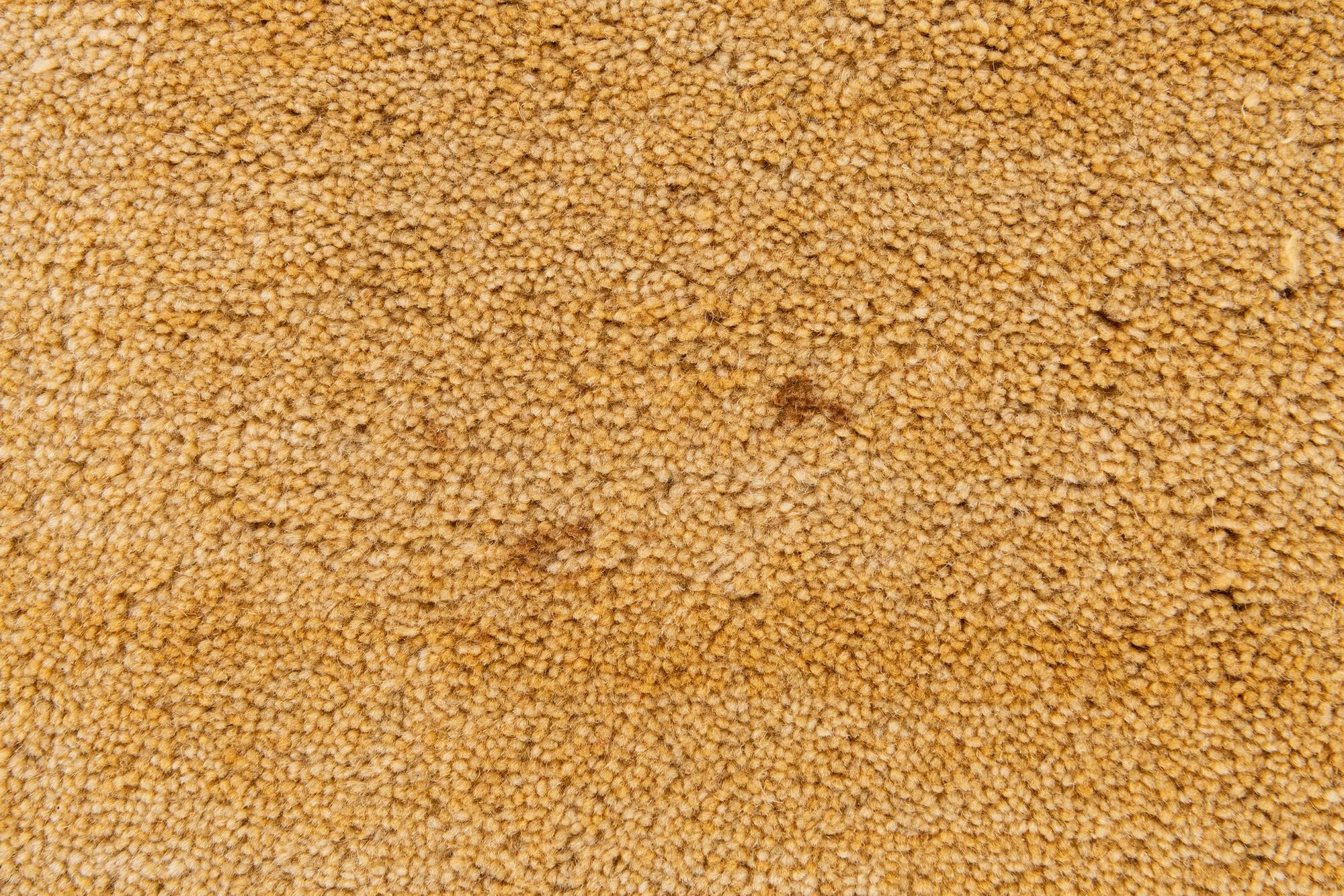 5' 5 x 8' Hand Knotted Gabbeh Wool Rug