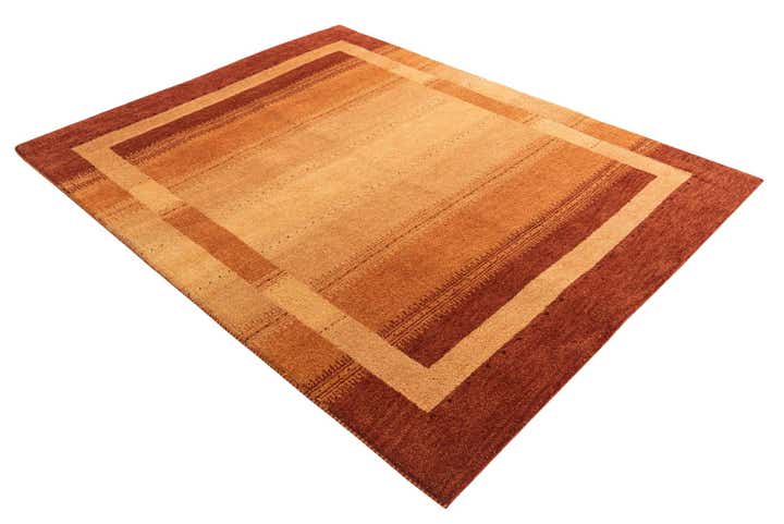 5' 3 x 6' 9 Hand Knotted Kashkuli Gabbeh Wool Rug