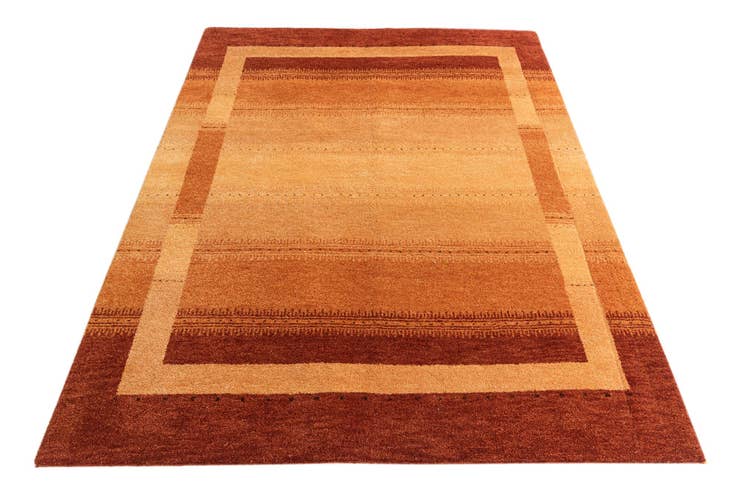 Detail image of 5' 3 x 6' 9 Hand Knotted Kashkuli Gabbeh Wool Rug