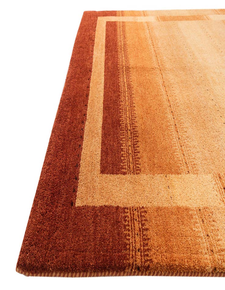 Detail image of 5' 3 x 6' 9  Hand Knotted Kashkuli Gabbeh Wool Rug