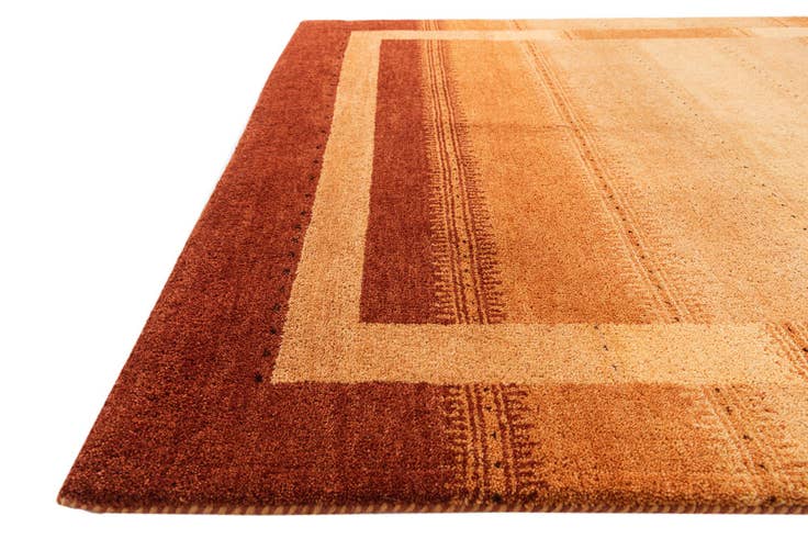 Detail image of 5' 3 x 6' 9 Hand Knotted Kashkuli Gabbeh Wool Rug