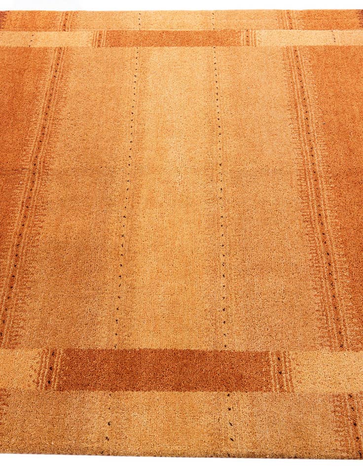 Detail image of 5' 3 x 6' 9  Hand Knotted Kashkuli Gabbeh Wool Rug