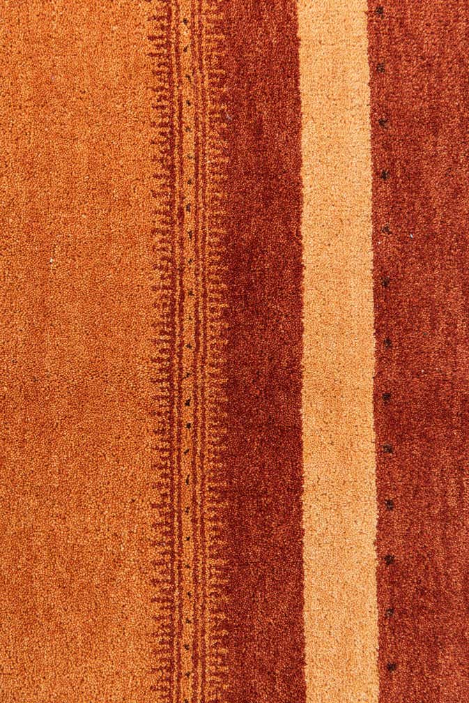 5' 3 x 6' 9 Hand Knotted Kashkuli Gabbeh Wool Rug