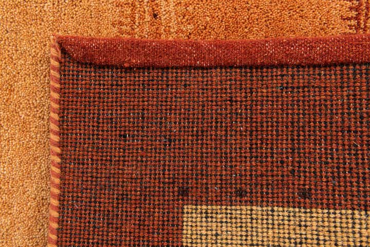 5' 3 x 6' 9 Hand Knotted Kashkuli Gabbeh Wool Rug