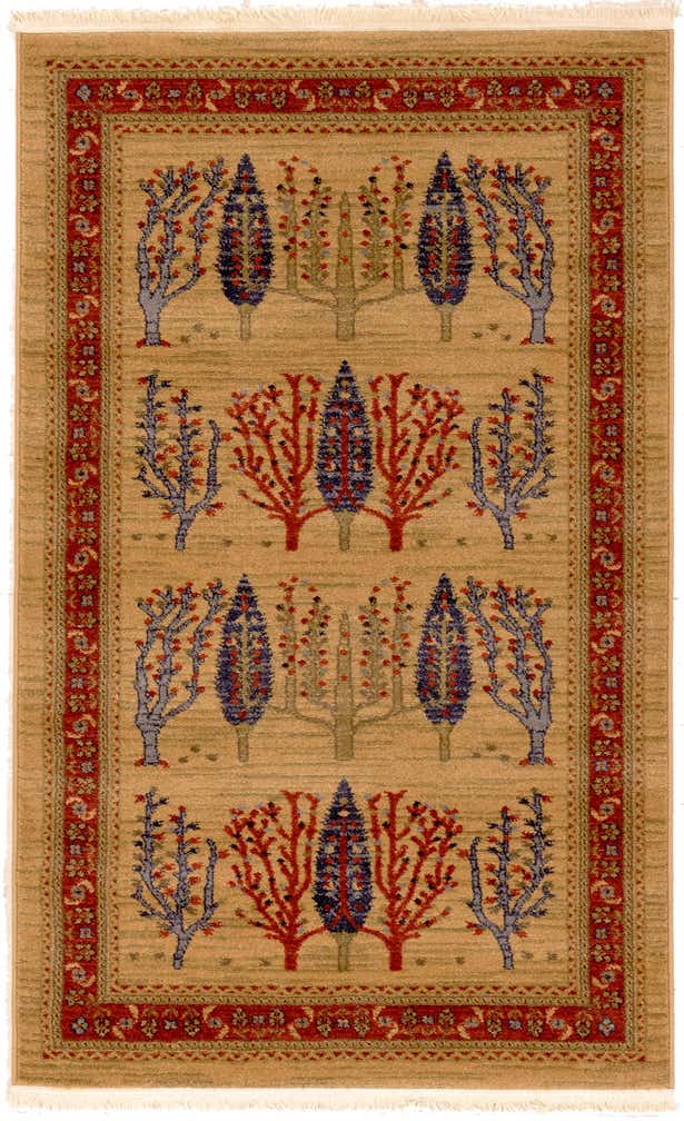 3' x 5' 3 Kashkuli Gabbeh Rug