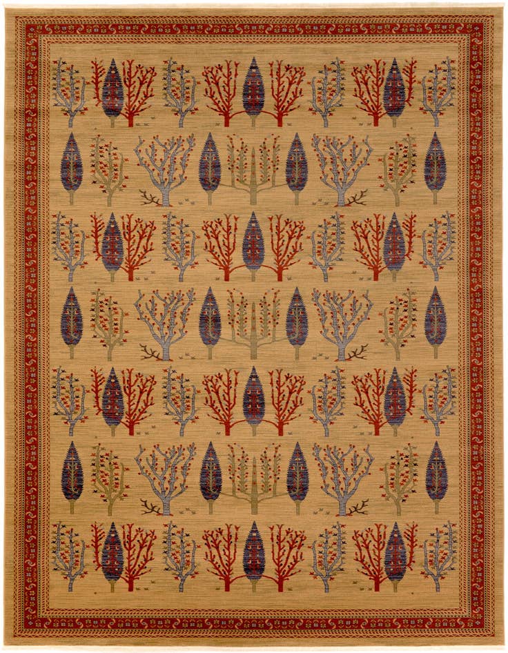 Detail image of 10' 6 x 16' 5 Kashkuli Gabbeh Rug