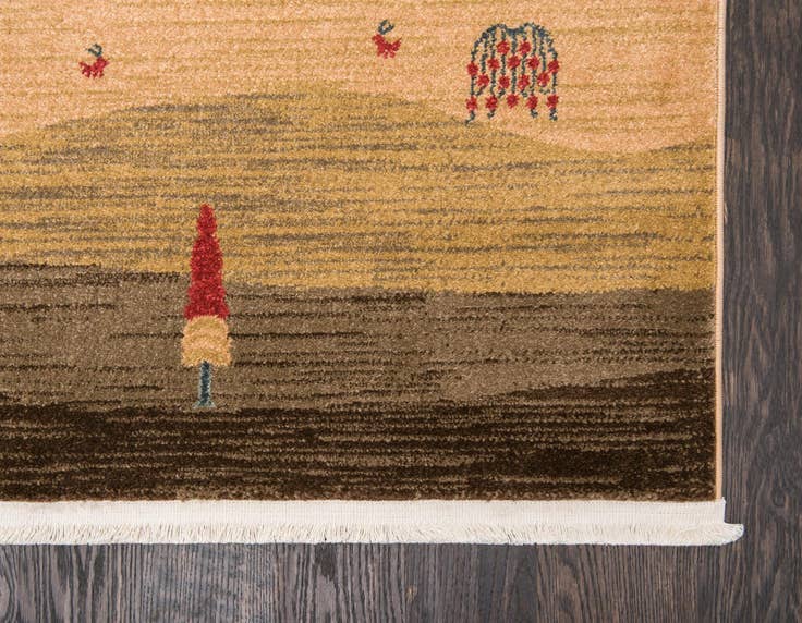 Detail image of 3' 3 x 5' 3 Kashkuli Gabbeh Rug
