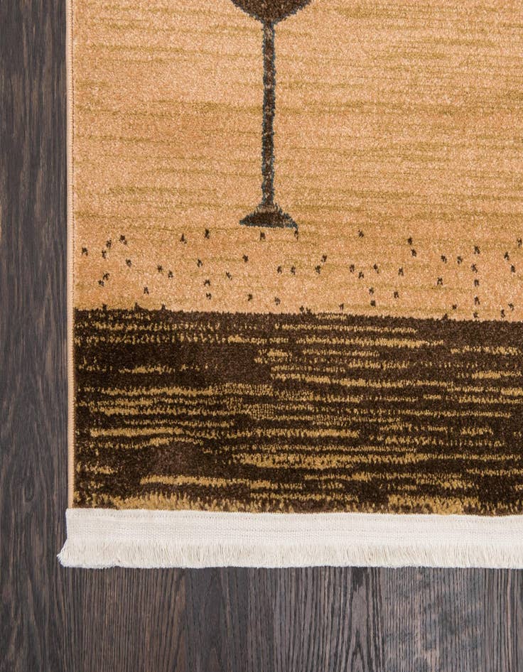 Detail image of 3' 3 x 5' 3 Kashkuli Gabbeh Rug