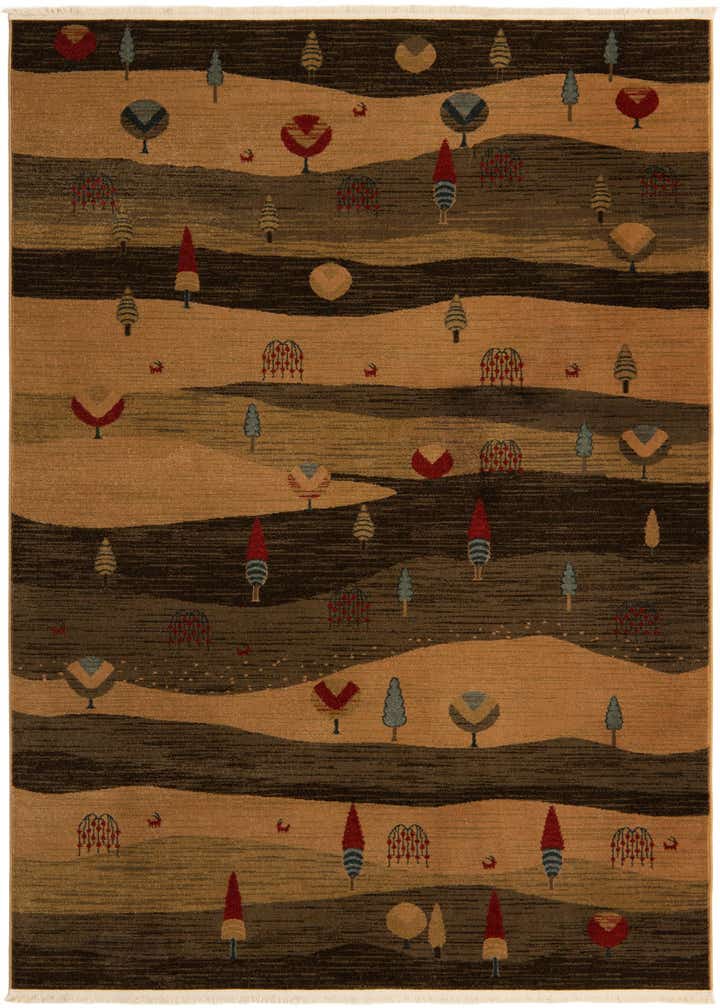 6' x 9' Kashkuli Gabbeh Rug