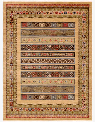 9' x 12' Kashkuli Gabbeh Rug