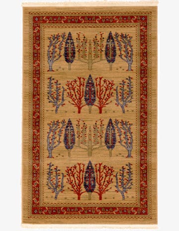 3' x 5' 3 Kashkuli Gabbeh Rug