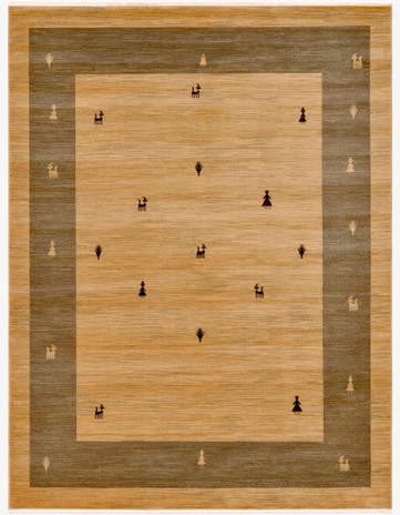 9' x 12' 2 Kashkuli Gabbeh Rug