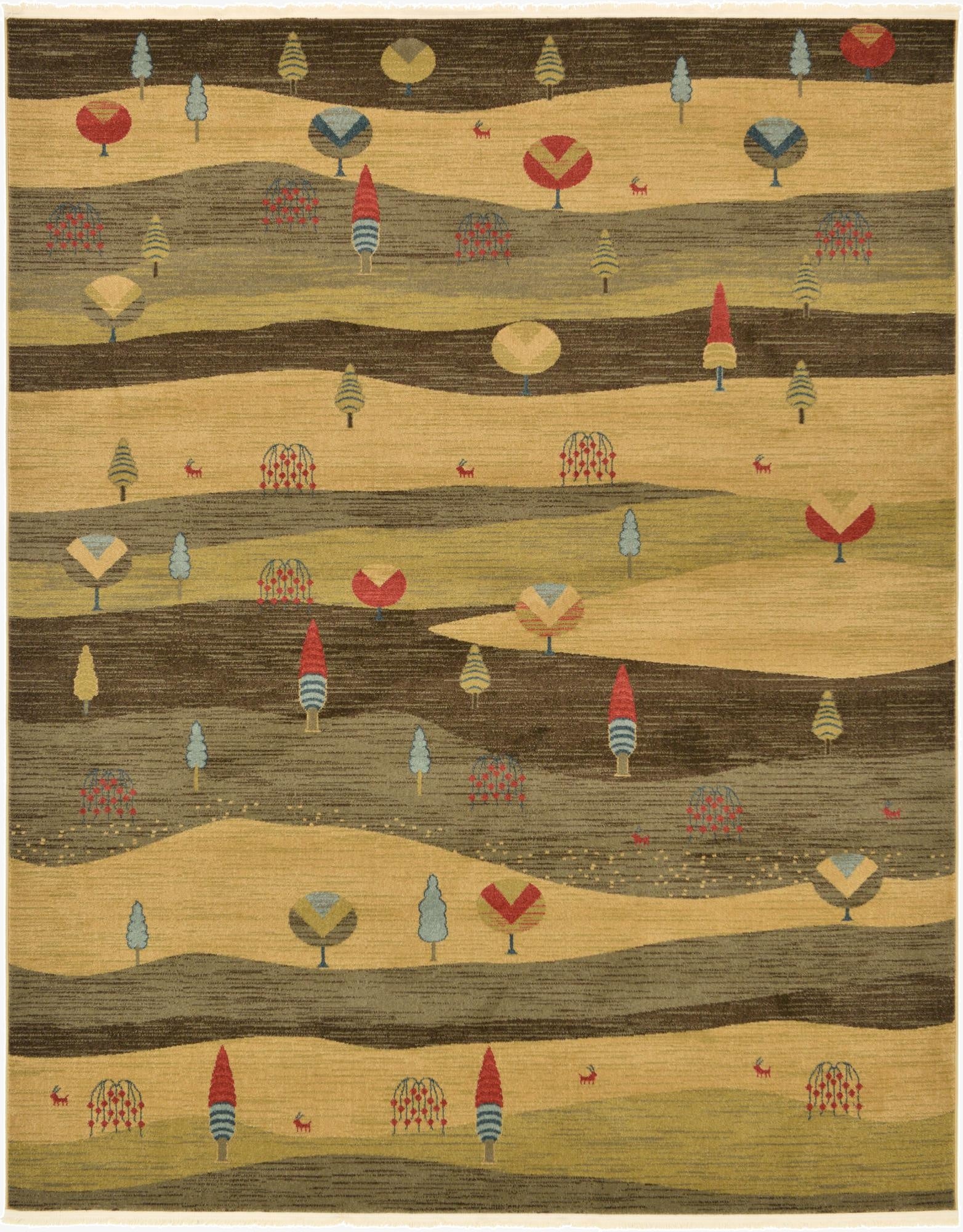 8' x 10' Kashkuli Gabbeh Rug