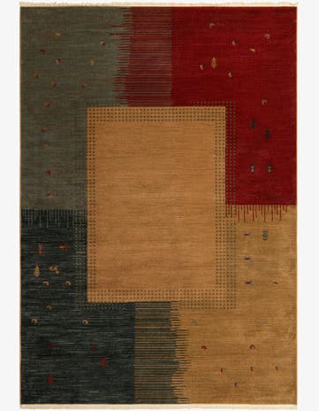 7' x 10' Kashkuli Gabbeh Rug