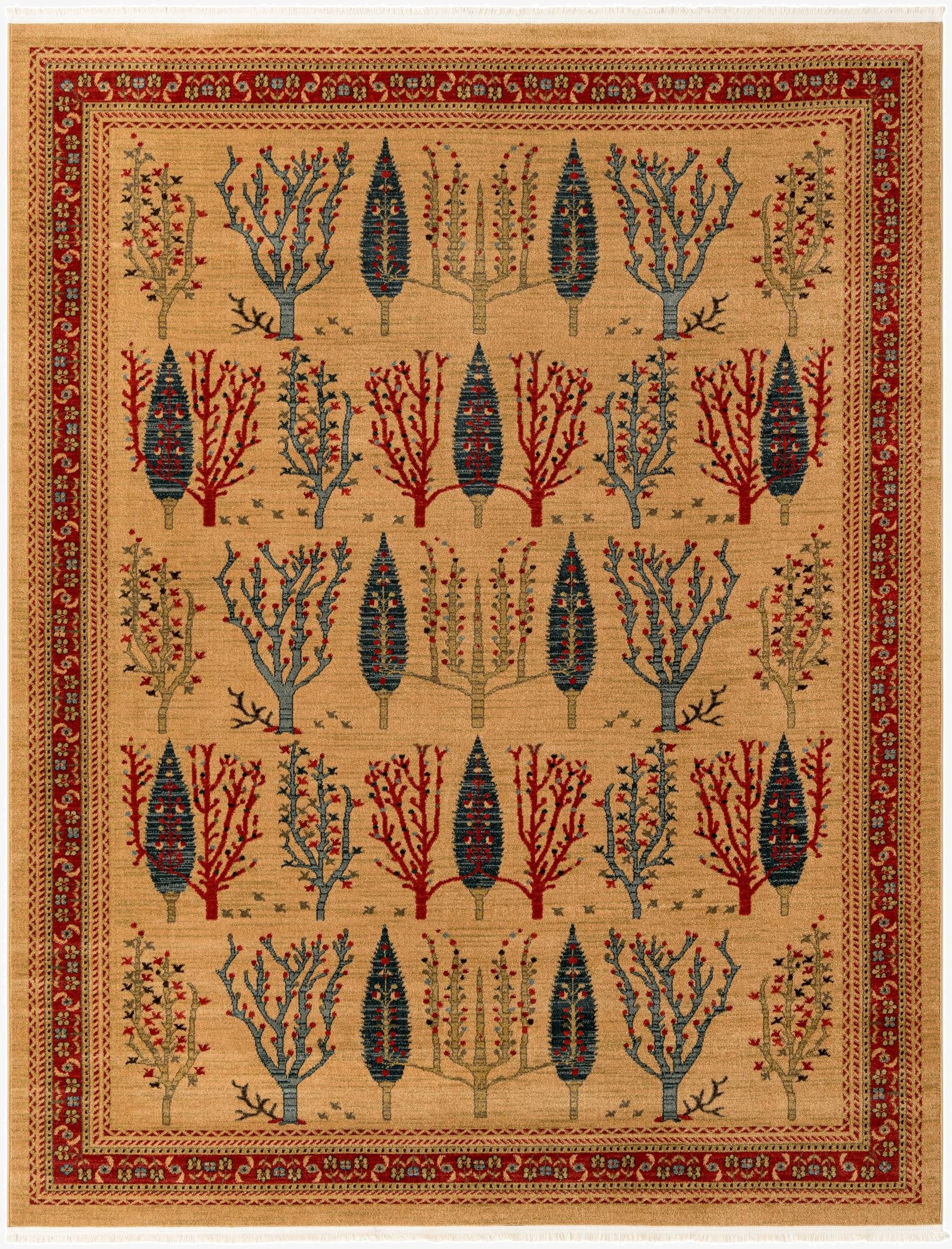 8' x 10' Kashkuli Gabbeh Rug