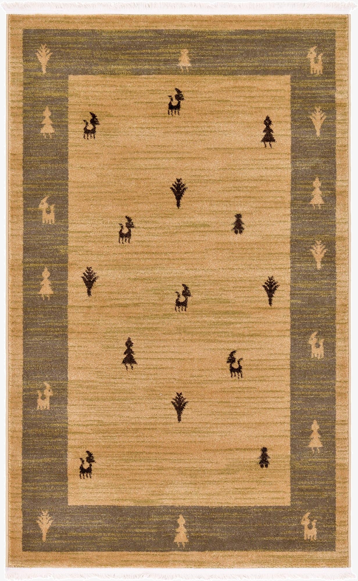 3' x 5' 3 Kashkuli Gabbeh Rug