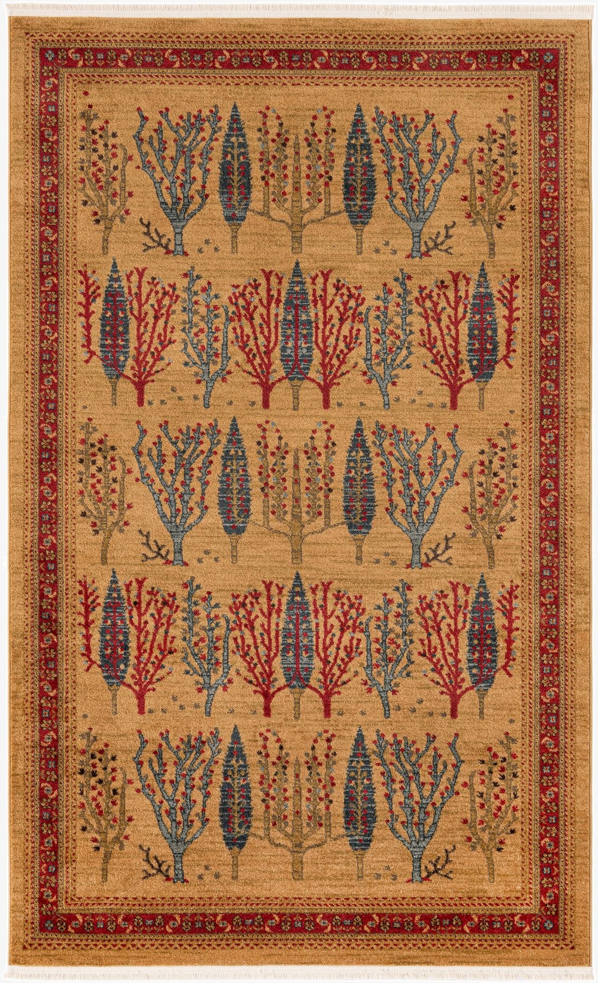 Primary image 5' x 8' Kashkuli Gabbeh Rug