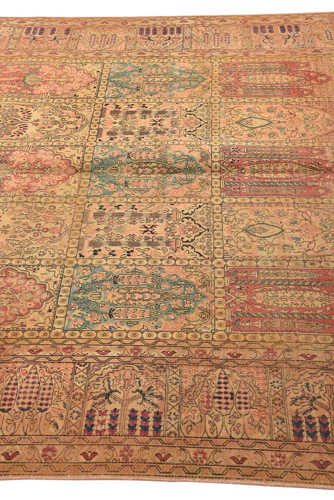 6' x 9' Hand Knotted Kashmir Oriental Rug