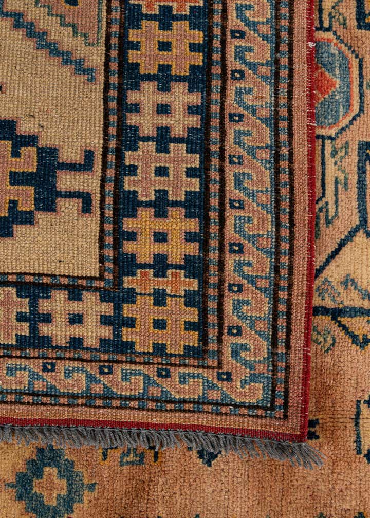 7' 3 x 10' 1 Hand Knotted Kazak Wool Rug