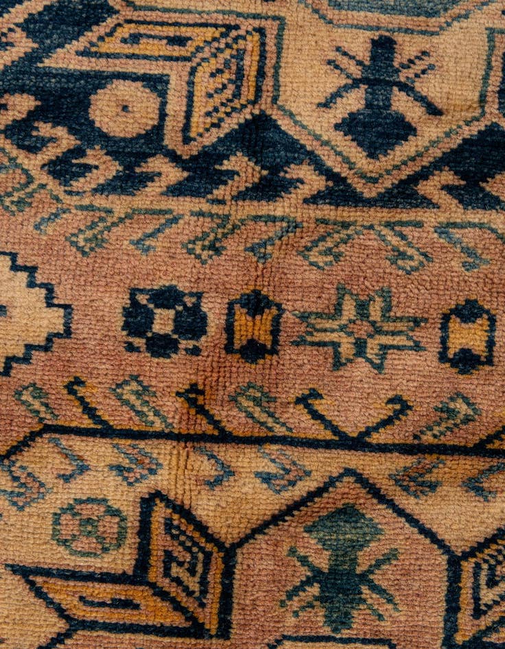 Detail image of 7' 3 x 10' 1  Hand Knotted Kazak Wool Rug
