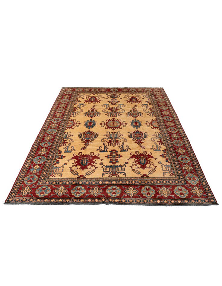 Detail image of 7' 5 x 10' 11  Hand Knotted Kazak Wool Rug