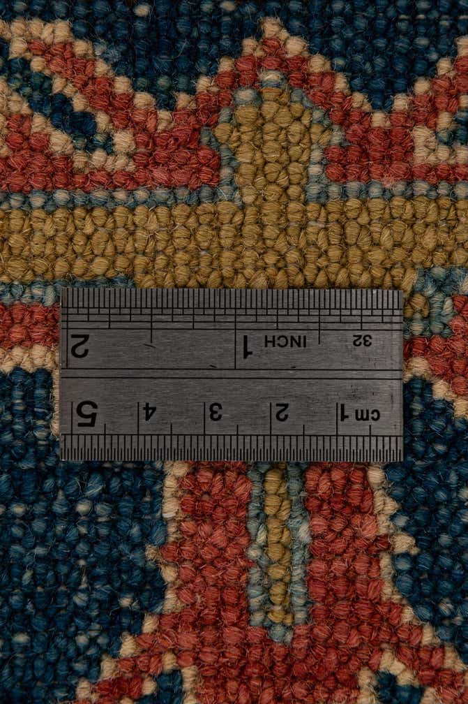 6' 8 x 9' 5 Hand Knotted Kazak Wool Rug