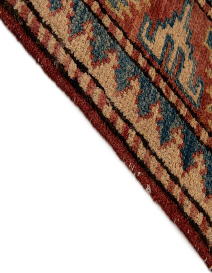 Detail image of 6' 8 x 9' 5  Hand Knotted Kazak Wool Rug