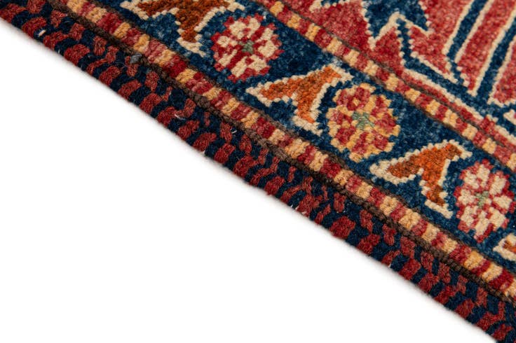Detail image of 3' 5 x 5' 9 Hand Knotted Kazak Wool Rug