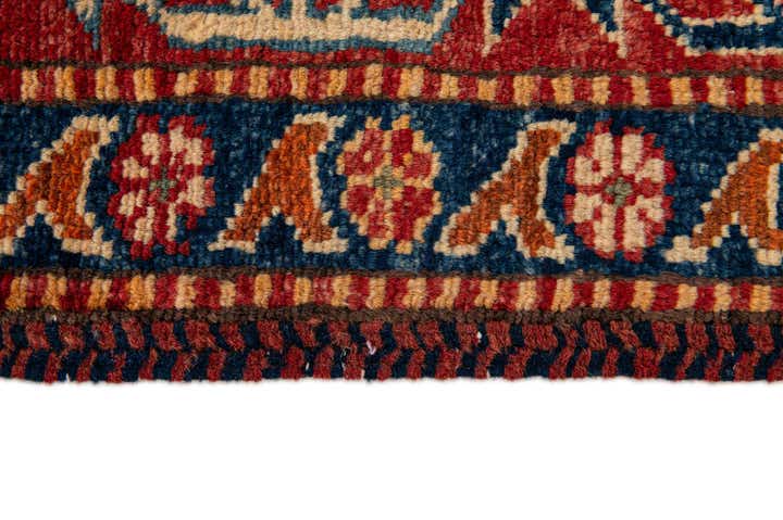 3' 5 x 5' 9 Hand Knotted Kazak Wool Rug