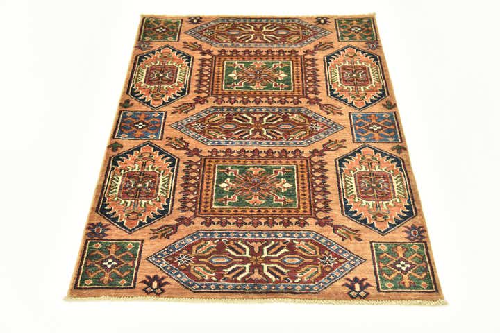 3' x 4' Hand Knotted Kazak Oriental Rug
