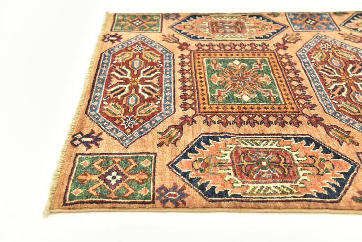 Detail image of 3' x 4' Hand Knotted Kazak Oriental Rug